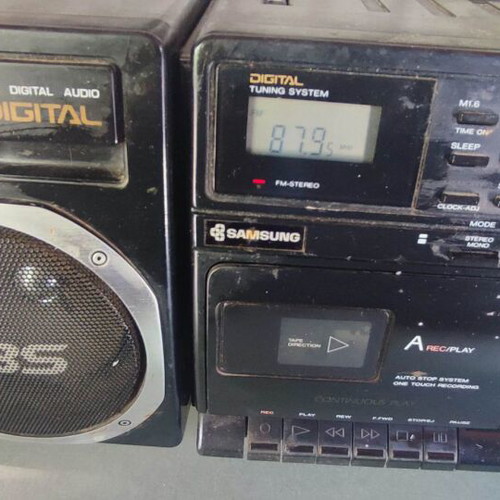 Samsung PD-780L stereo radio cassette boombox used