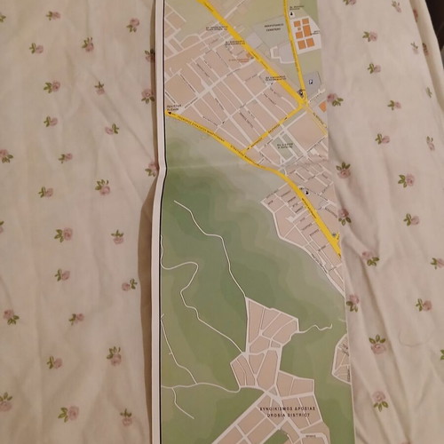 Ioannina Map like new, Greek language