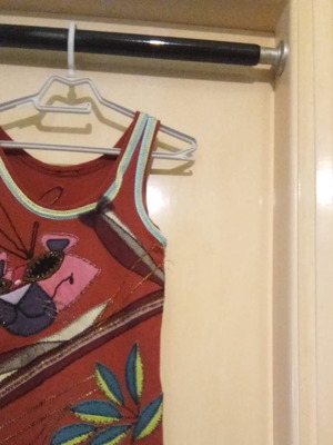 Pinko tank top used with Pink Panther theme