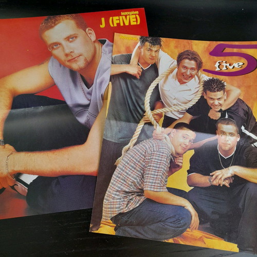 Five posters set of 2, A4 size