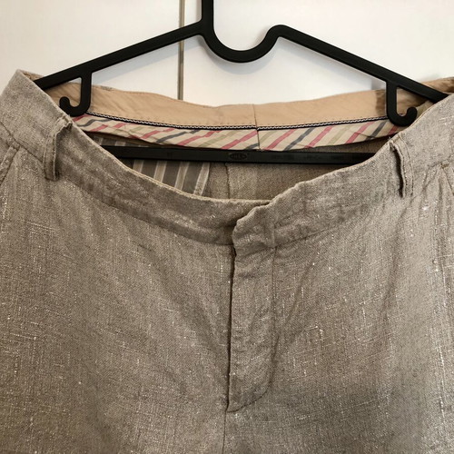 Maliparmi Linen Suit Made in Italy beige-gold, like new
