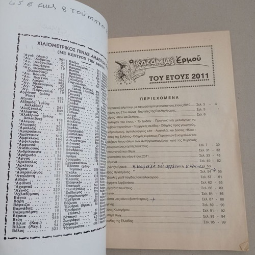 Kazamia Saliverou books used, year 2011, PKPS