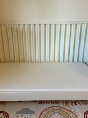 Gulliver Ikea Cot with Orthopedic Aloe Vera Mattress like new