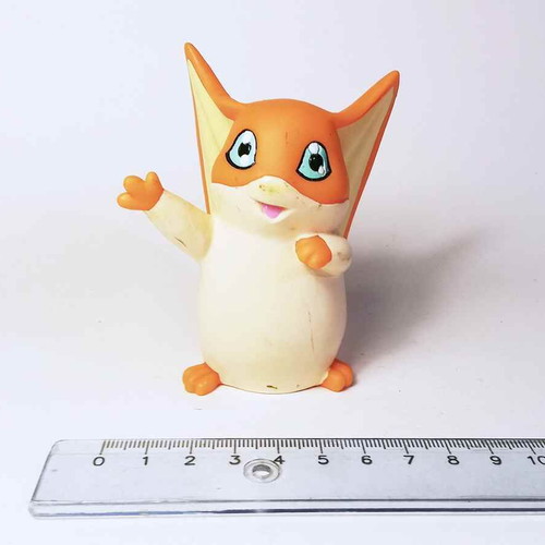 Patamon Digimon figure used, hollow plastic