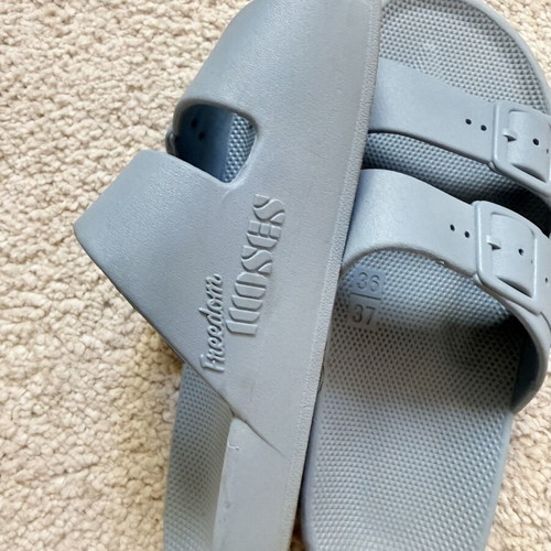 Moses sandals used, turquoise, size 36, ideal for beach