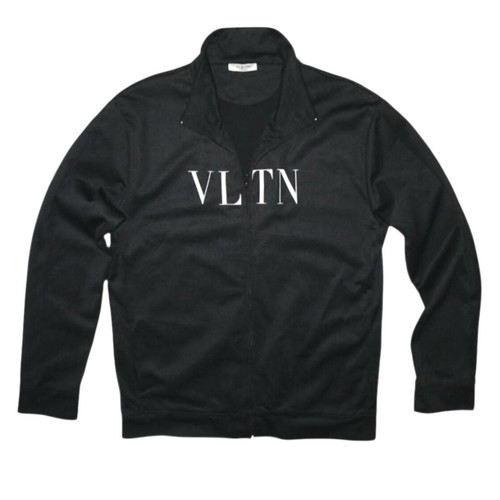 Valentino VLTN Logo Track Jacket New, Black, Size XXL