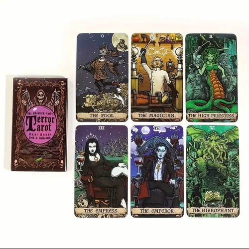 Terror Tarot deck cards brand new, set of 23