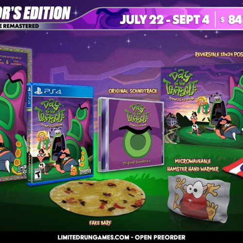 PC The Day of the Tentacle Remastered Big Box new, sealed LucasFilm