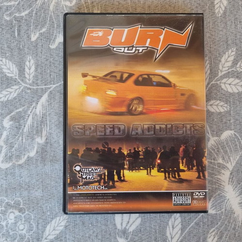 Burn Out: Speed Addicts DVD case and original cover like new