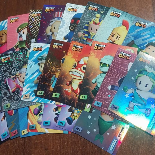 Stumble Guys 24 cards like new, Panini
