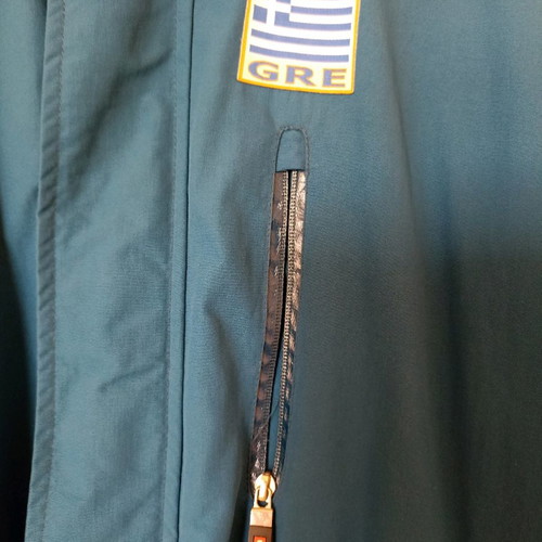 Caan jacket used, size XL, blue white