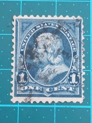 United States Stamp 1894 Benjamin Franklin like new