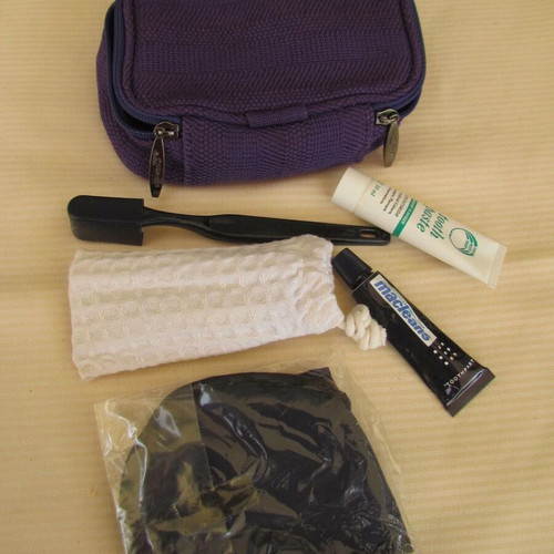 British Airways Vintage Business Class Amenity Kit like new