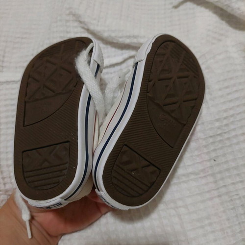 Converse All Star No21 white shoes for girl or boy, like new
