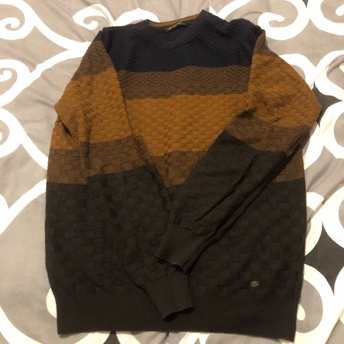 Tony Montana sweater used, size M, black and brown