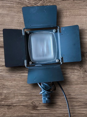 Flectalux XM 10/12 lighting fixture used, 1000W/220W, Made In Germany