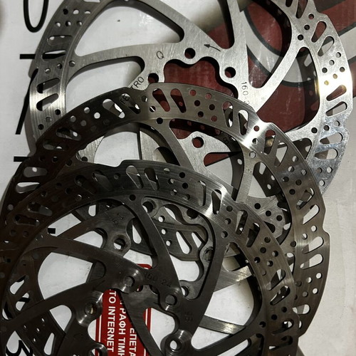 Tektro 160mm 6-bolt Disc Brake Rotors, pack of 3