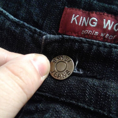 King Wolf Women's Winter Jeans 2019, black, new