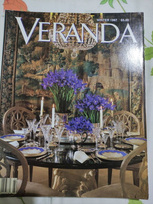 Veranda magazine like new, English language