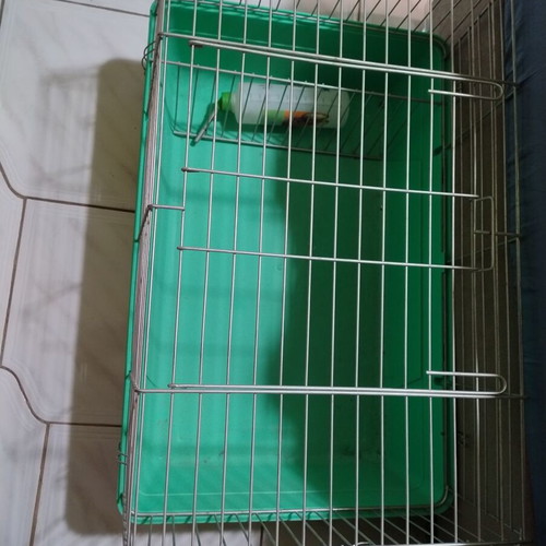 Rabbit cage like new, dimensions 67x40x34 cm