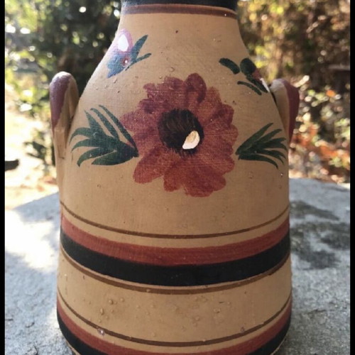 Samiotiko ceramic used, clay from Samos