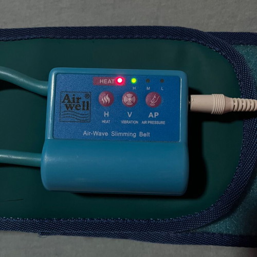 Air Well Massage and Electro Stimulation Belt like new with power supply