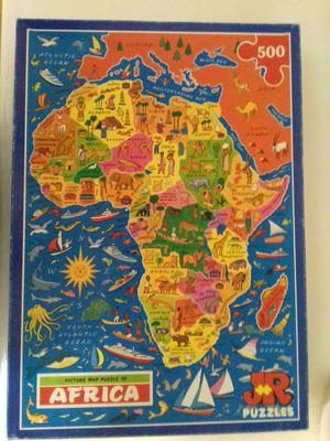 Africa puzzle like new