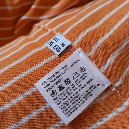 HUGO BOSS twin blouses XL like new, orange and yellow
