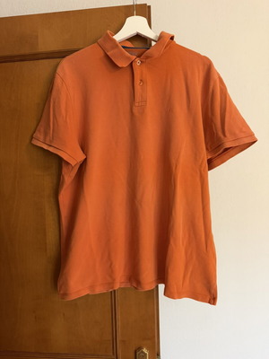 Mexx Fashion men's polo shirt, orange, XXL