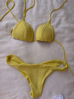 Calzedonia μαγιό diamond butter yellow μεταχειρισμένο