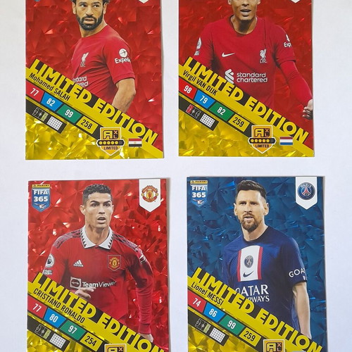 FIFA 365 2022-2023 Adrenalyn XXL cards used, pack of 14