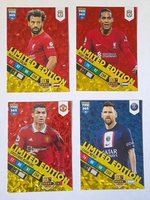 FIFA 365 2022-2023 Adrenalyn XXL cards used, pack of 14