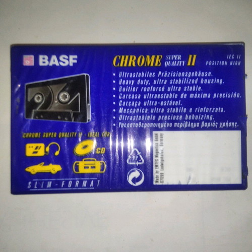 BASF Chrome Super Quality II 90min cassette like new
