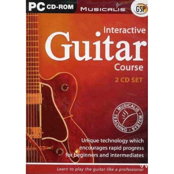  programma gia ekmathisi kitharas se cd - Musicalis guitar interactive guitar course - 2 cd set