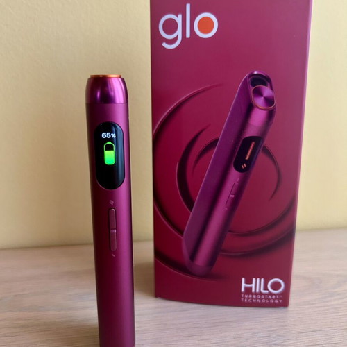 Glo Hilo red vaping kit