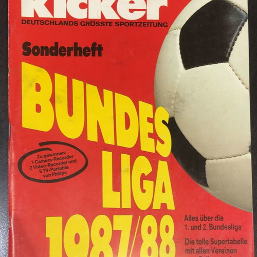 KICKER Annual Almanac 1987-1988 used