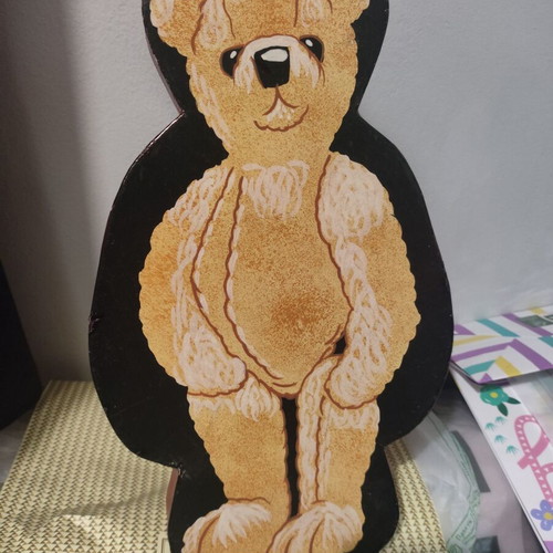 Haus Of Claus Teddy Bear like new, retro vintage, 35 cm