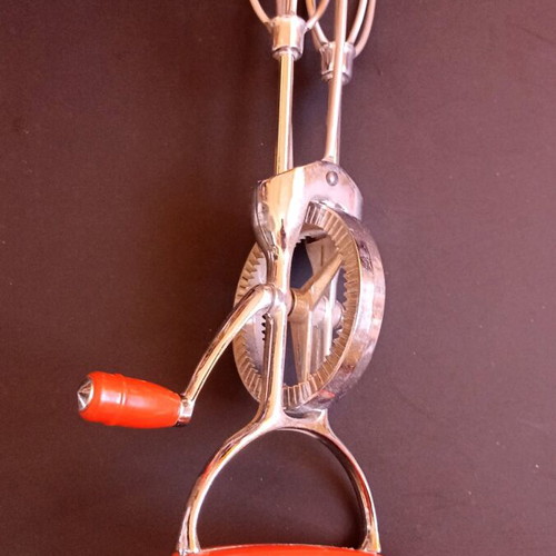 Vintage hand mixer inox like new