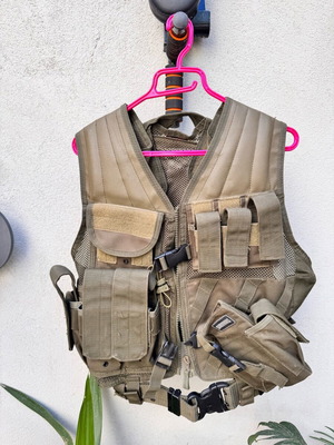 Survivor airsoft battle vest used