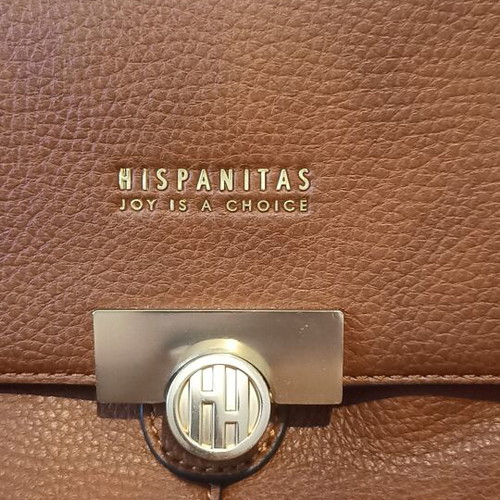 Hispanitas women's shoulder and handbag, brown/tan