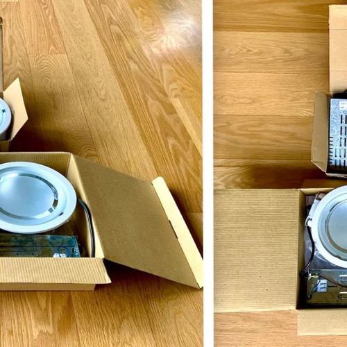 PL recessed ceiling lights set of 3 new ON-OK Spain