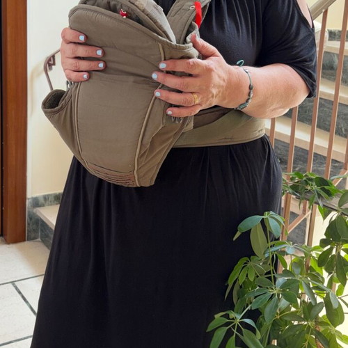 Mothercare baby carrier used, olive color, functional