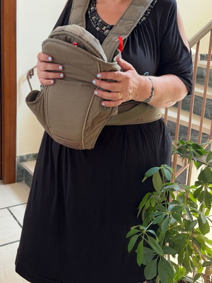 Mothercare baby carrier used, olive color, functional