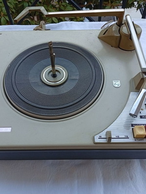 Philips AG 1125 Turntable used, fully automatic, 1965 model