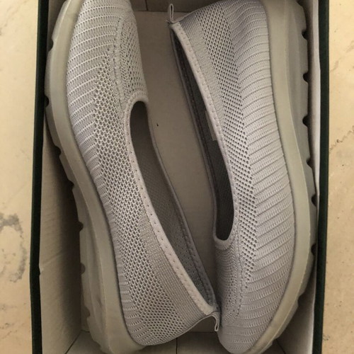 SaveYourFeet women's gray anatomical ballerina shoes size 41 used