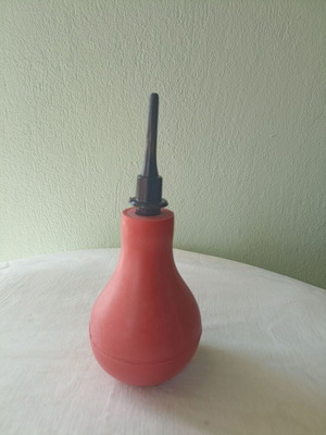 Vintage enema from the 60s, used, functional