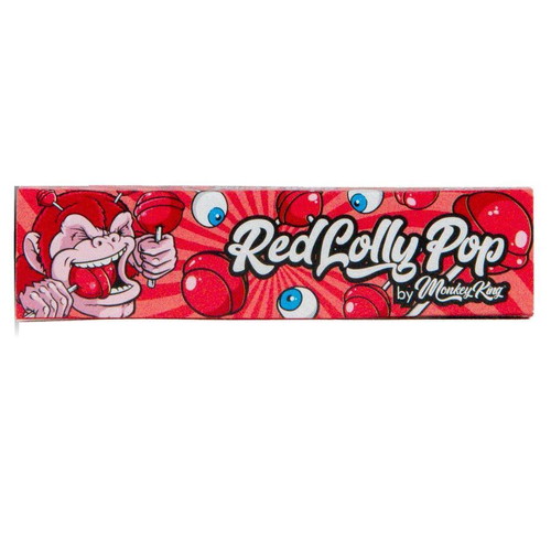 Monkey King Size Lollypop rolling papers 32 leaves with tips and aroma