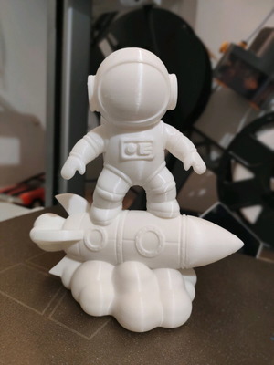 Miniature painting figure astronaut new