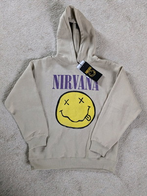 Nirvana Zara φούτερ καινούργιο, μέγεθος 13-14 ετών, μπεζ