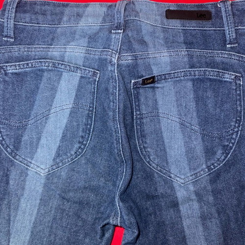 Jean Lee body optix cropped blue pants like new, size S